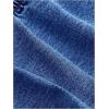 imageMilumia Womens Denim Halter Top Tie Backless Button Front Slim Fit Vests Medium Wash Large