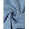 imageMilumia Womens Ruched Denim Halter Top Trendy Backless Asymmetrical Tank TopsLight Wash