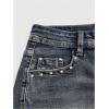 imageMilumia Womens Y2k Rhinestone Decor Denim Shorts Punk Skinny Mini Shorts with PocketWashed Blue