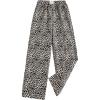 imageMilumia Girls Leopard Print Wide Leg Elastic Waisted Casual Boxer Long PantsMulticolor