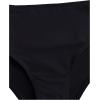 imageMilumia Girls 3 Pieces Bikini Set Wrap Criss Cross Swimsuit Bathing Suit with Ruffle Beach SkirtBlack