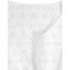 imageMilumia Girls Crochet Beach Cover Ups V Neck Sleeveless Swimsuit Beach DressesWhite