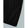 imageMilumia Girls Knitted Split Hem Cami Beach Dress Coverup Sleeveless Swimsuit Cover UpsSolid Black