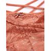 imageMilumia Women Sexy Floral Lace Underwear Criss Cross Seamless Bikini Panty BriefCoral Pink