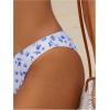 imageMilumia Womens 2 Piece Bikini Sets Ditsy Floral Swimsuit Tie Back SwimwearBlue and White