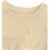 imageMilumia Girls 2 Pack Ruched Knot Side Round Neck Sleeveless Basic Crop Tank TopsApricot and Khaki