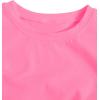 imageMilumia Girls 2 Pack Ruched Knot Side Round Neck Sleeveless Basic Crop Tank TopsMulti Pink