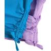 imageMilumia Girls 2 Pack Ruched Knot Side Round Neck Sleeveless Basic Crop Tank TopsPurple Blue