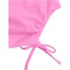 imageMilumia Girls 2 Pack Ruched Knot Side Round Neck Sleeveless Basic Crop Tank TopsPurple and Pink