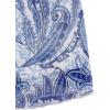 imageMilumia Womens Vintage 90s Mini Dress Spaghetti Strap Boho Mesh Short DressesBlue and White
