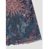imageMilumia Womens Vintage 90s Mini Dress Spaghetti Strap Boho Mesh Short DressesDusty Blue