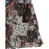 imageMilumia Womens Vintage 90s Mini Dress Spaghetti Strap Boho Mesh Short DressesMulti Black