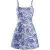 Blue and White