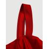 imageMilumia Womens Square Neck Wide Straps Bustier Tank Top Tie Side Corset Tank Tops Red Large