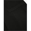 imageMilumia Womens Sleeveless Bandeau Button Front Strapless Blazer Top Split Hem Tube Top Blazer VestBlack