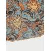 imageMilumia Womens Paisley Print Cami Short Dress Boho Mesh Mini Sun DressesBrown and Yellow
