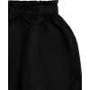 imageMilumia Girl Casual High Waist Flowy Wide Leg Dress Pants Palazzo Pants TrousersBlack