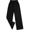 imageMilumia Girl Casual High Waist Flowy Wide Leg Dress Pants Palazzo Pants TrousersBlack