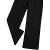 imageMilumia Girl Casual High Waist Flowy Wide Leg Dress Pants Palazzo Pants TrousersBlack