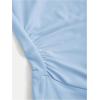 imageMilumia Girls Summer Backless Halter Short Dress Sleeveless Tiered Layered Mini DressesLight Blue