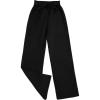 imageMilumia Girl Casual High Waist Flowy Wide Leg Dress Pants Palazzo Pants TrousersBlack