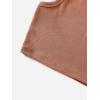 imageMilumia Girls 2 Pack Ribbed Knit Sleeveless Round Neck Casual Baisc Crop Tank TopPeru and Kahki
