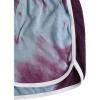 imageMilumia Girls 2PCS Outfit Tie Dye Letter Halter Cami Crop Top and Dolphin Shorts SetMulticolor