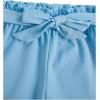 imageMilumia Girls Two Piece Outfit Solid Open Front Blazer and Pants SetBlue