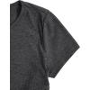 imageMilumia Womens Casual Rib Knit Short Sleeve Drawstring Ruched Bodycon Mini T Shirt DressDark Grey