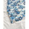 imageMilumia Womens Floral Print Mesh Cami Mini Dress Ruched Sleeveless Bodycon Summer Short DressesBlue