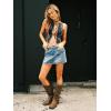 imageMilumia Womens Cutout Sheer Mesh Crop Tank Top Neon Rave Tops FestivalMulticolor